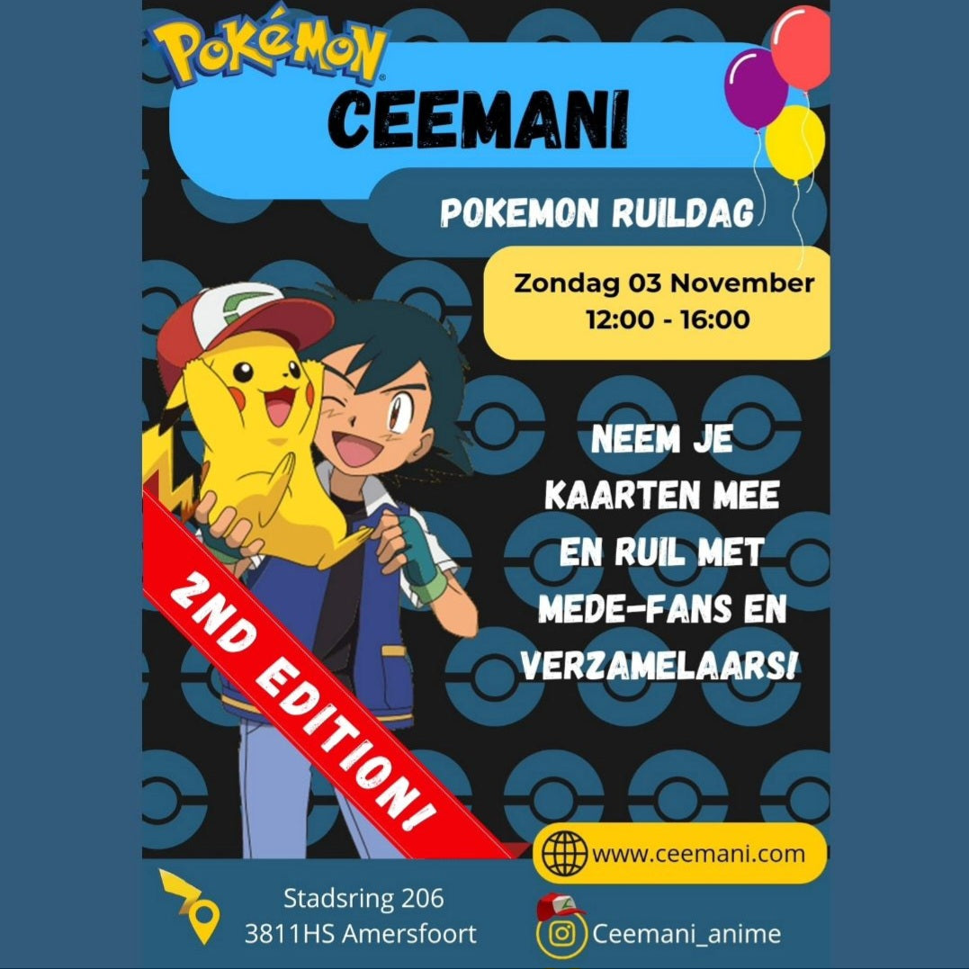 Pokemon Ruildag - Tweede Editie