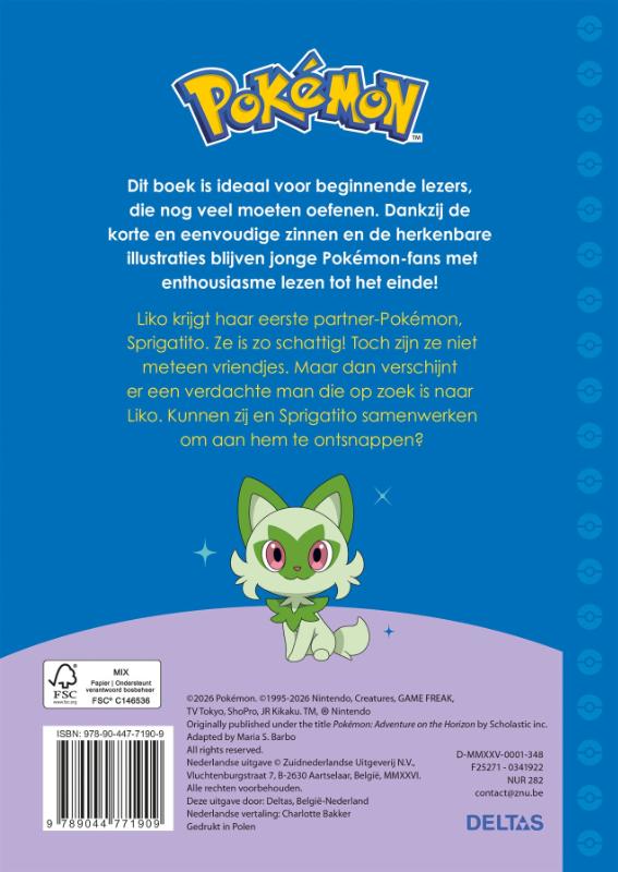 Pokémon eerste leespret - De eerste schooldag van Liko