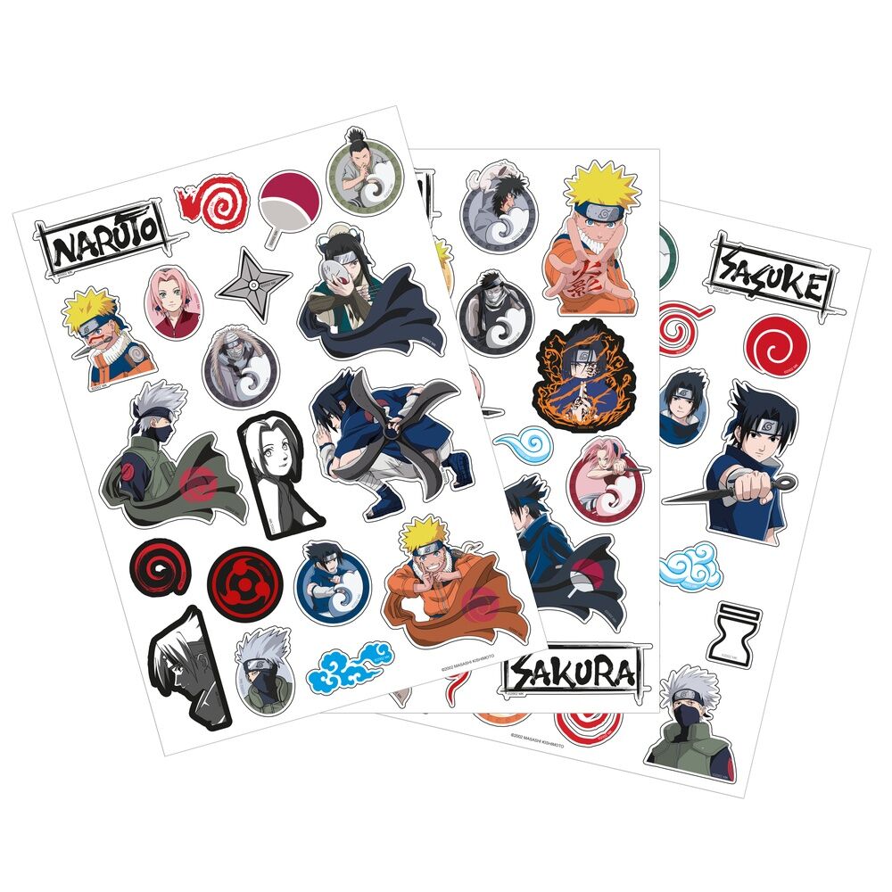 Naruto Shippuden - Removable sticker set