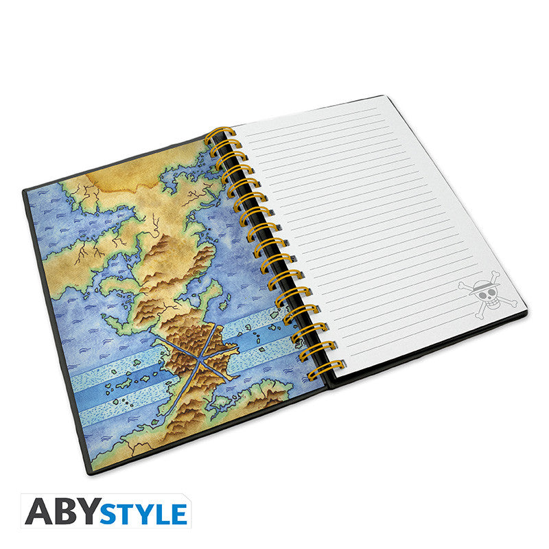 ONE PIECE - Notebook A5 Spiral - "Young Straw Hat Crew"