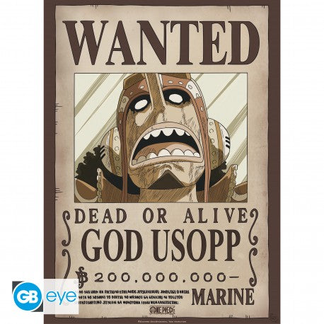 Posterset; One Piece Wanted - Usopp & Franky