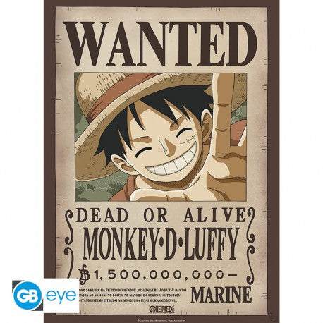 Posterset; One Piece Wanted - Luffy & Ace