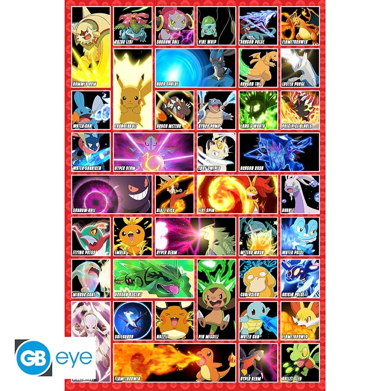 POKEMON - Mix afbeeldingen - Maxi Poster (91,5x61cm)