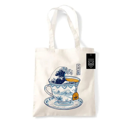 Tote Bag; Wave-Theekopje