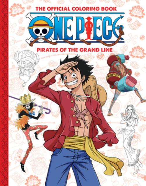 One Piece; pirates of the Grand line - Kleurboek