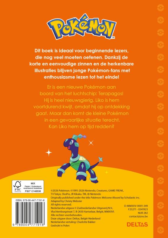 Pokémon eerste leespret - Waar is Terapagos?