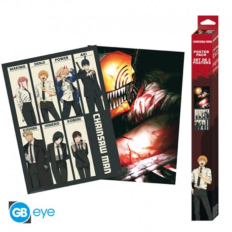 Posterset; Chainsaw Man