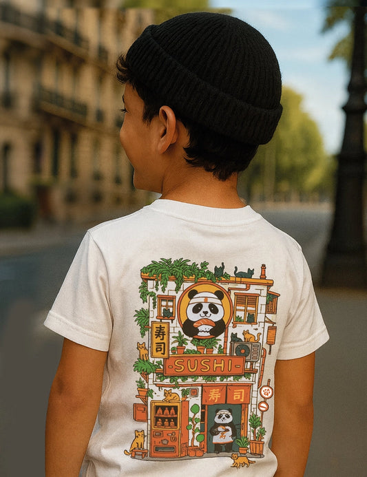 T-Shirt (kids) Panda Sushi