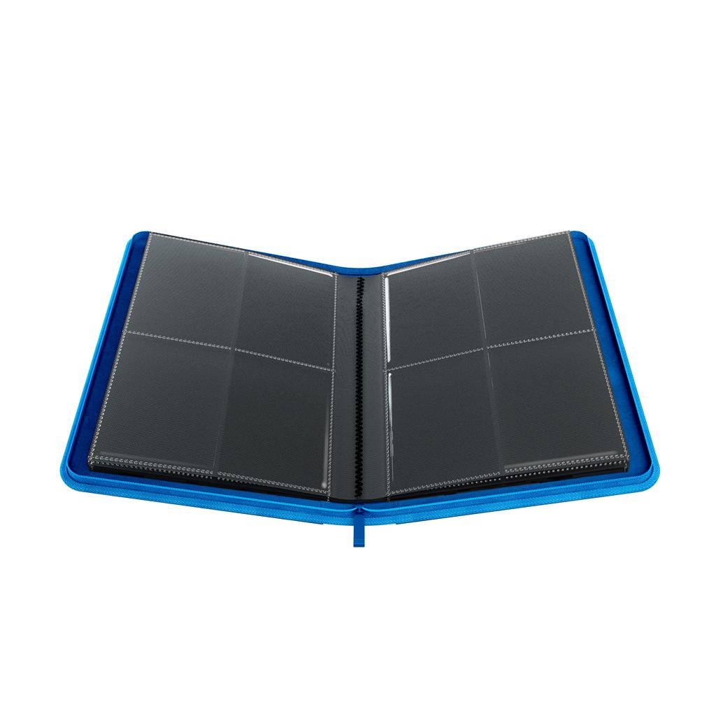 PORTFOLIO Zip-Up Album 8-Pocket Blue