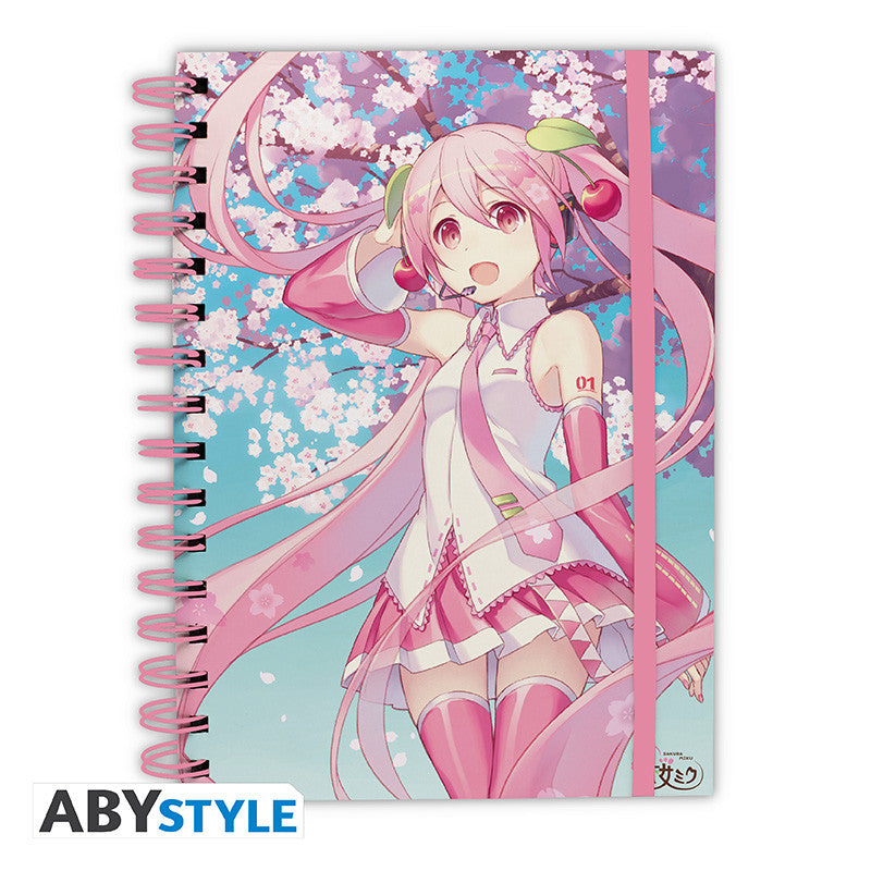 Notitie boekje - Hatsune Miku "Cherry Blossom" (A5)