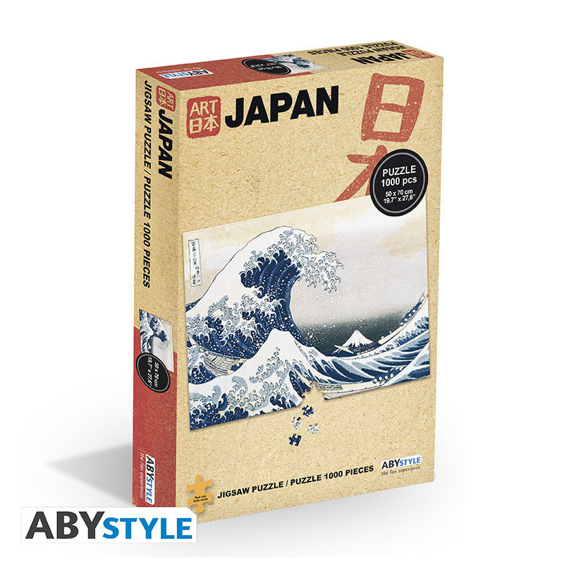 Puzzel - HOKUSAI; Grote Golf van Kanagawa (1000pc)