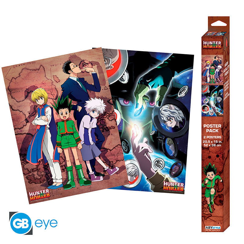 HUNTER X HUNTER - Set 2 Posters Chibi (52x38 cm)