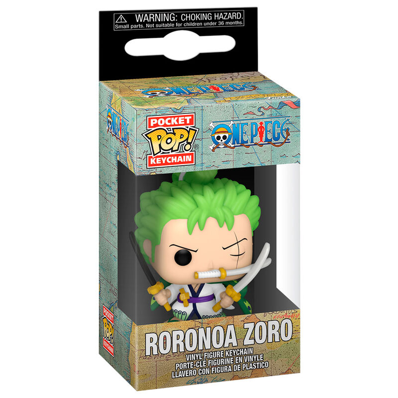 Funko! Keychain - One Piece; Roronoa Zoro