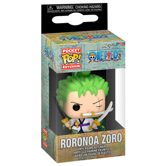 Funko! Keychain - One Piece; Roronoa Zoro