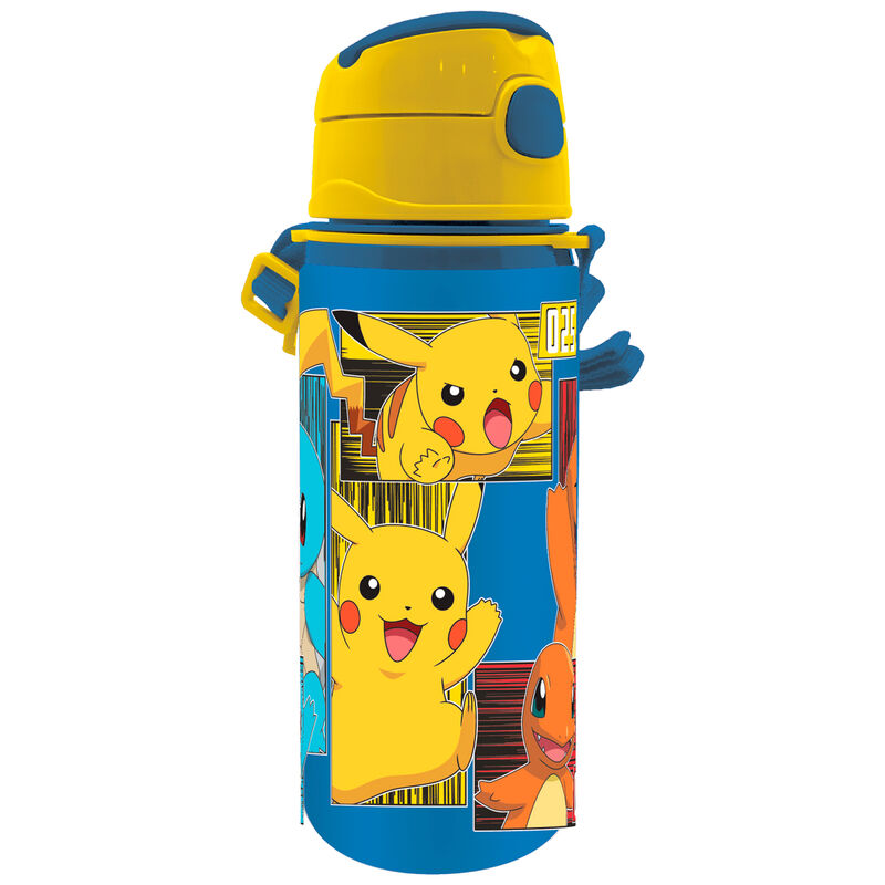 Pokémon - Pikachu; Bottle Blauw (600ml)