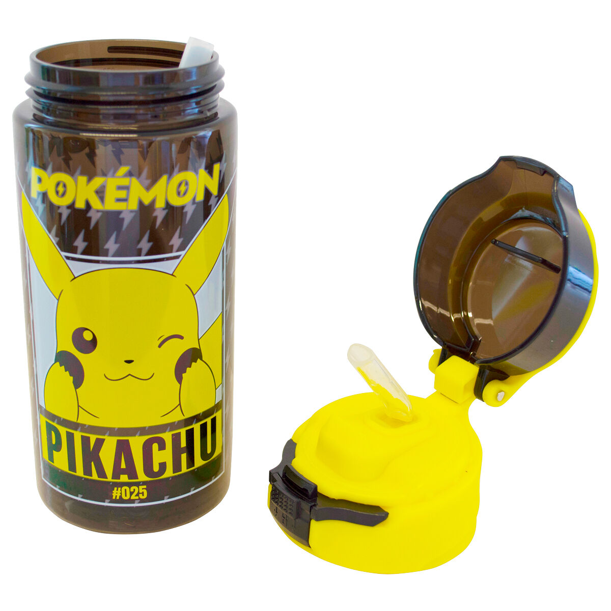Pokémon - Pikachu bottle black (500ml)