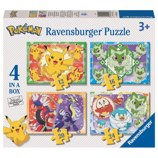 Pokemon - puzzle 12-16-20-24pcs