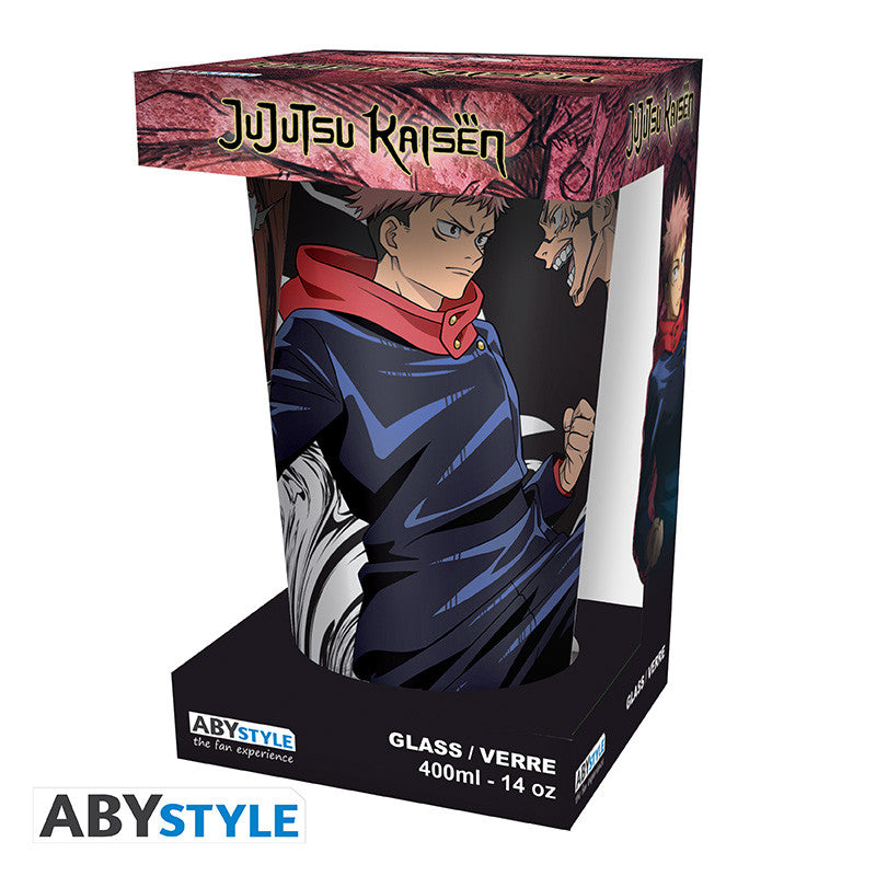 Jujutsu Kaisen - Glas (XL 400ml) Itadori vs Sukuna