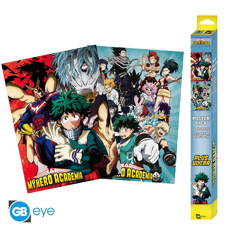 MY HERO ACADEMIA - Set 2 Posters Chibi (52x38)