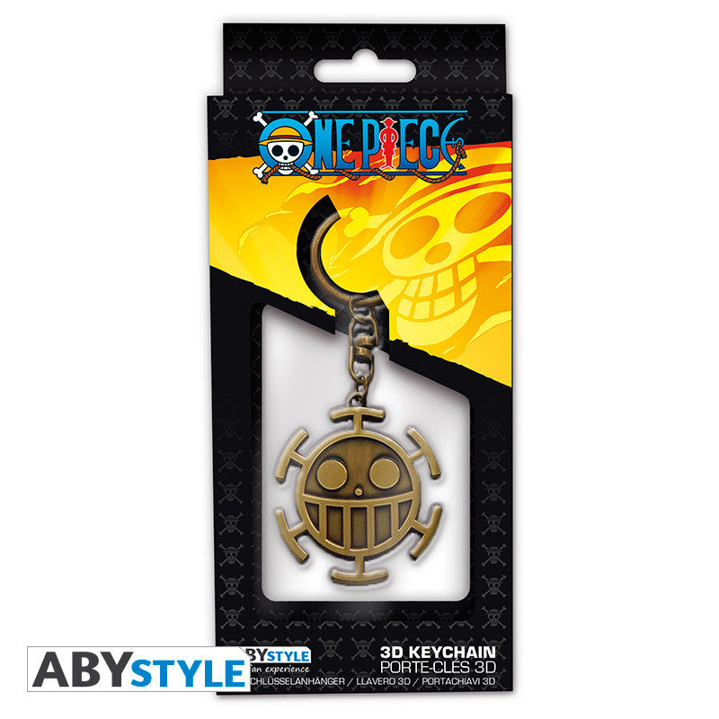 Sleutelhanger - One Piece "Skull Trafalgar Law"