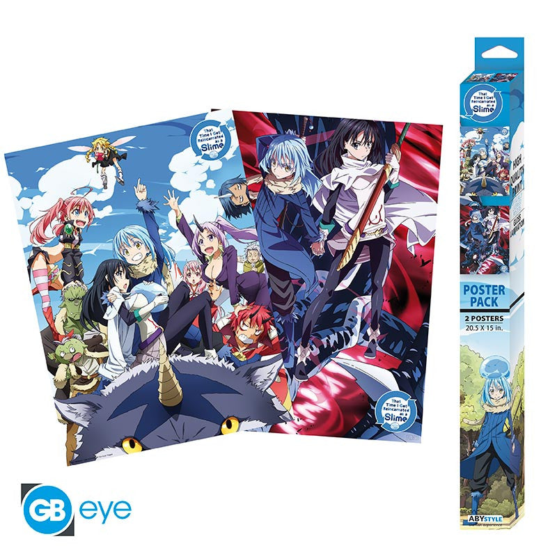 SLIME - Set 2 Posters Chibi (52x38 cm)
