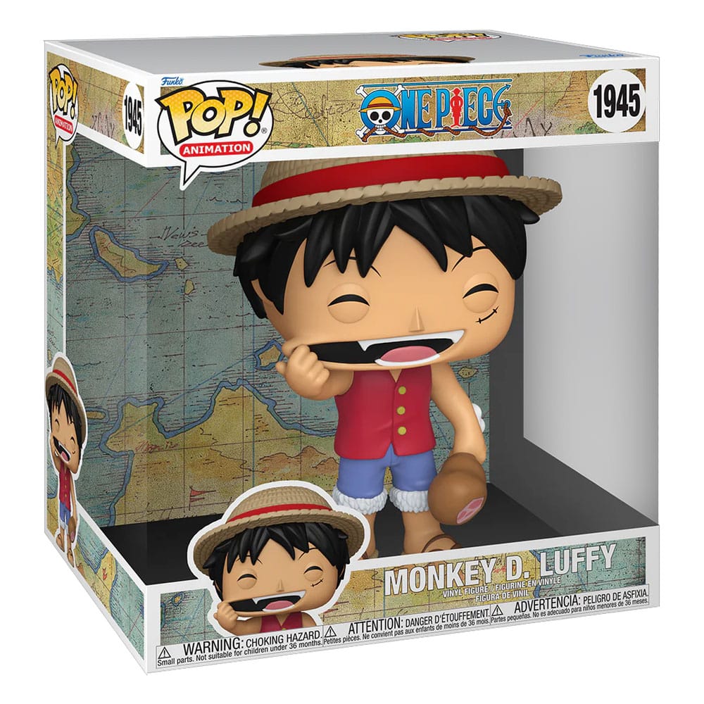 Funko! Sized Jumbo - One Piece; Monkey D. Luffy; Stretching (25cm)